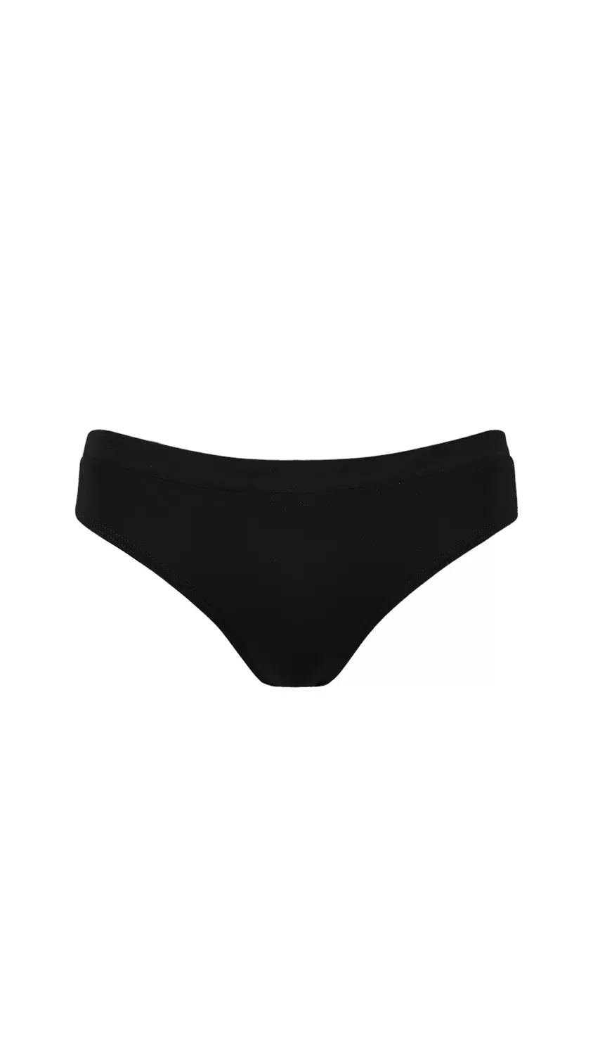 Solid Bikini Briefs - 01/black