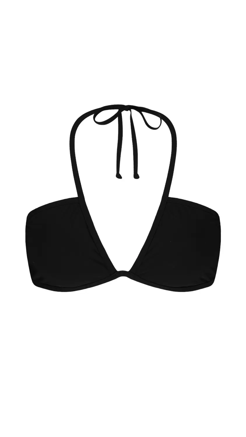 Solid Plunge Halter - 01/black