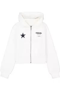 G52650_girls sweat cardigan - 53/off white