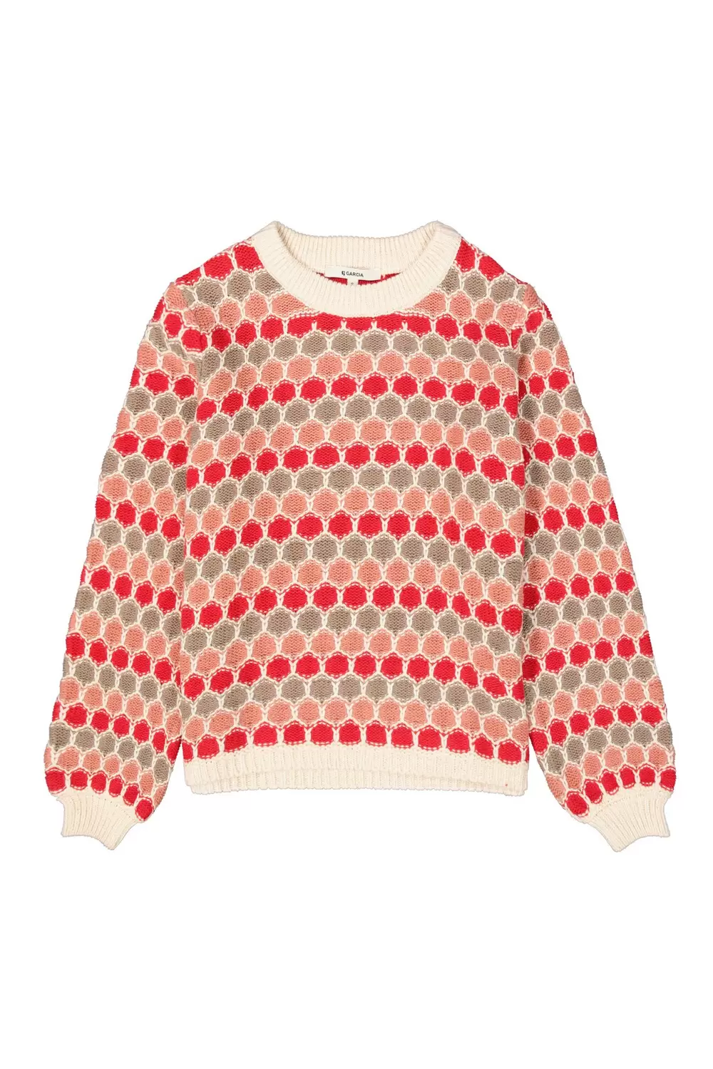 I50240_ladies pullover - 4294/whitecap