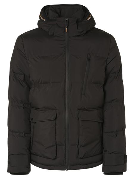 Jacket Short Fit Hooded Padded Seal