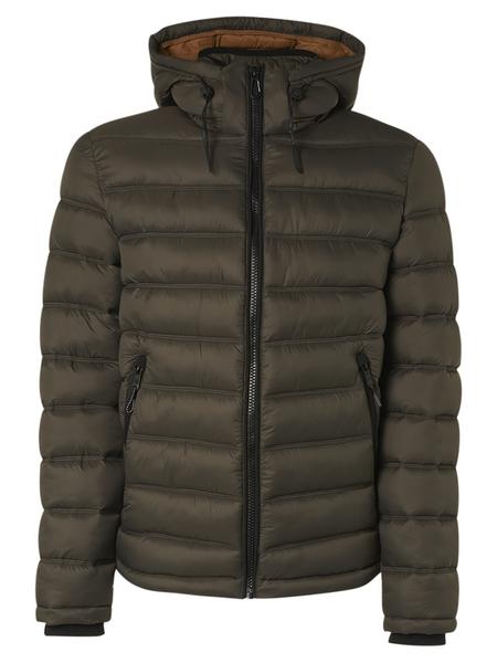Jacket Short Fit Hooded Recycled Padding