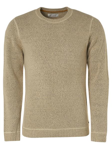 Pullover Crewneck 2 Coloured Relief Knit