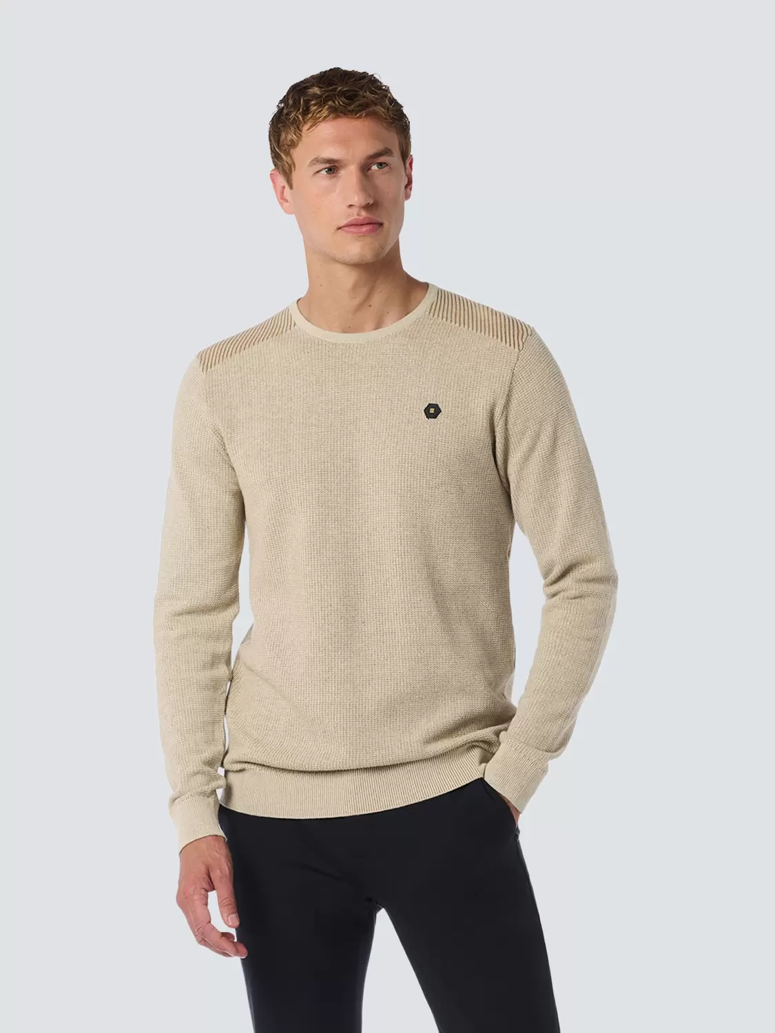 Pullover Crewneck 2 Coloured Jacqua male
