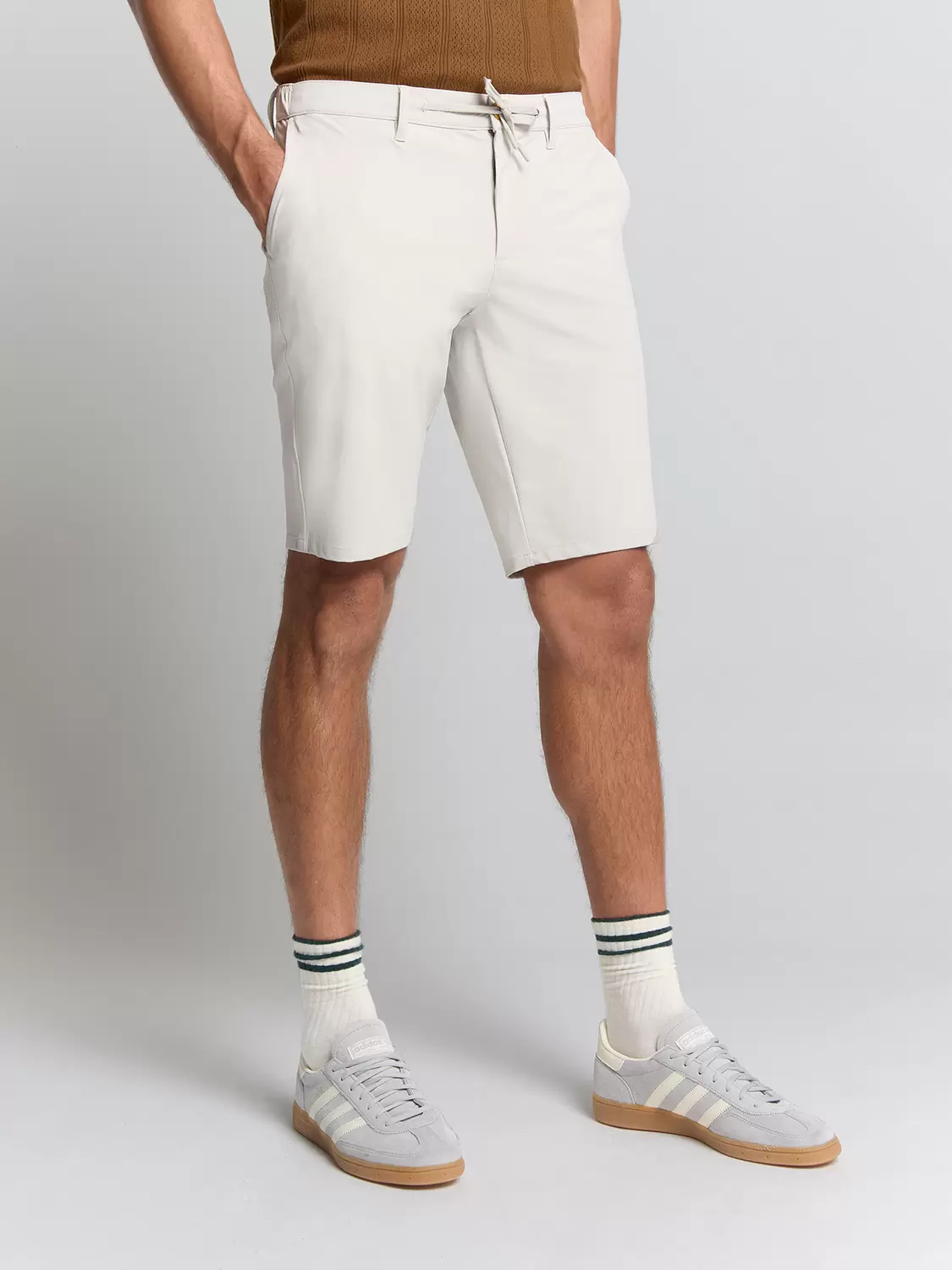 Short Chino Jersey Travel - 015/Sand