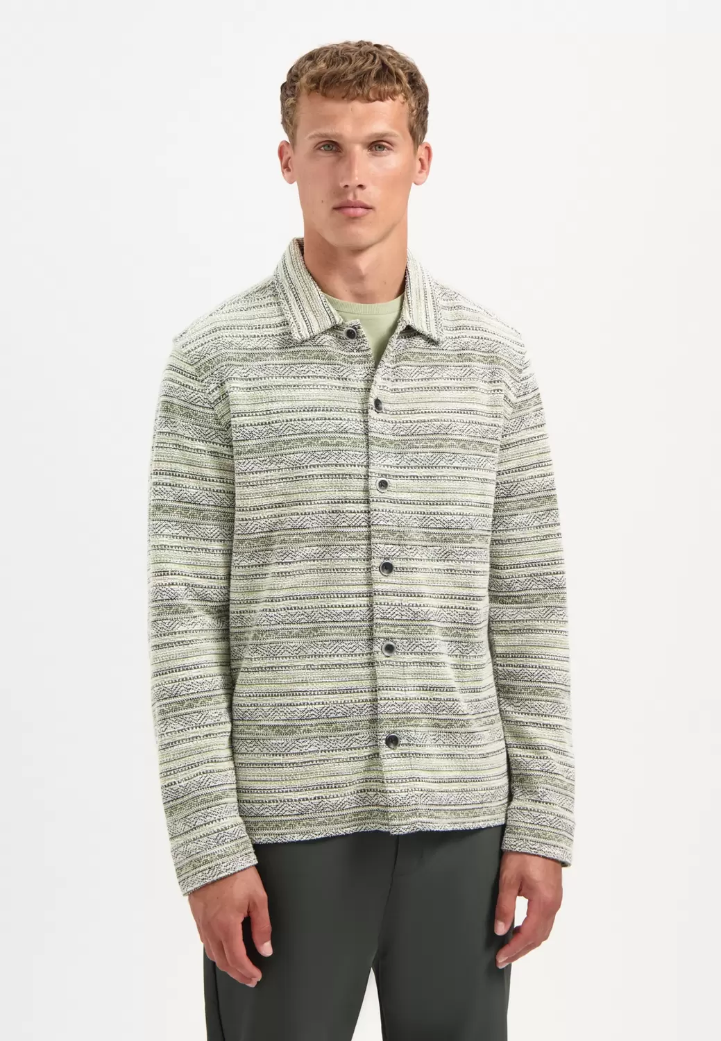 Shirt Jersey Jacquard