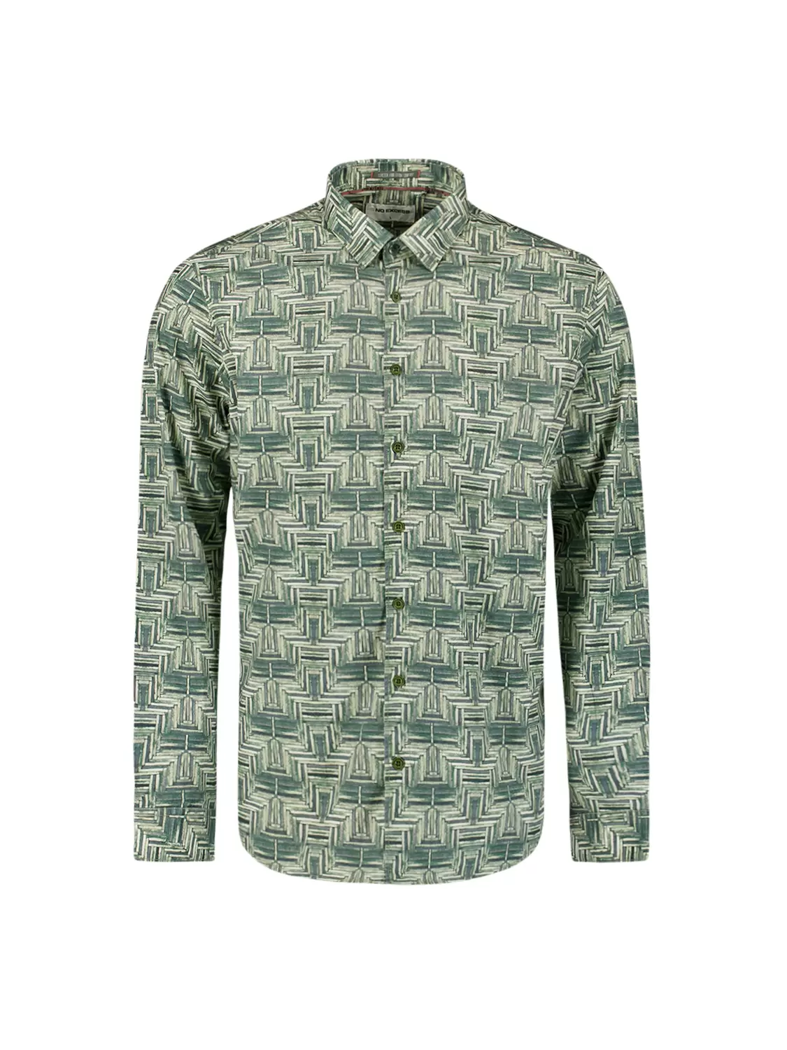 Shirt Stretch Allover Printed