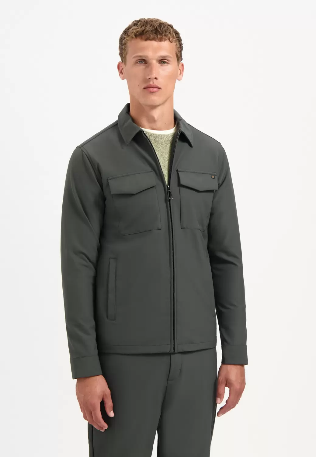 Overshirt Full Zipper Stretch Sedoc