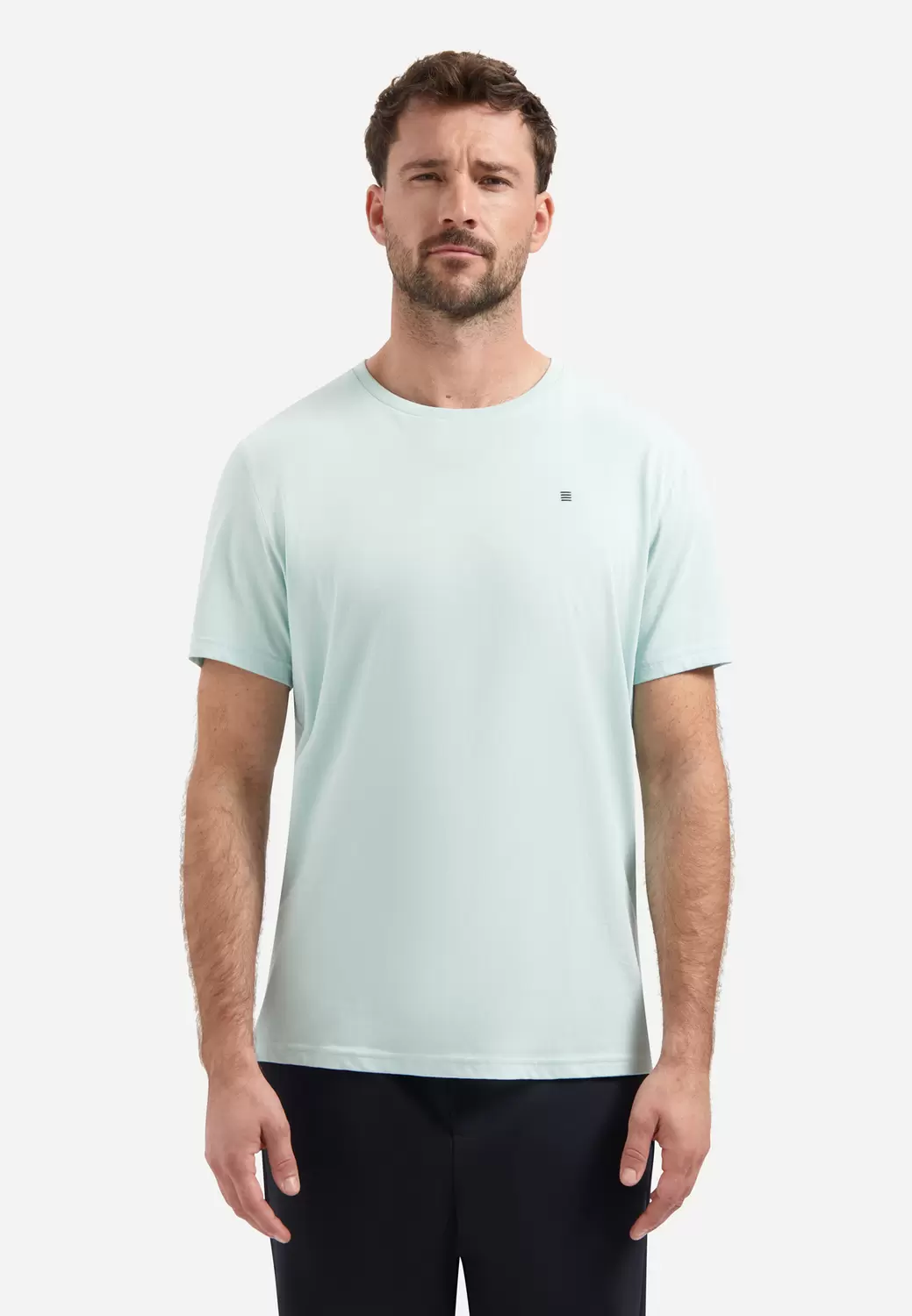 T-Shirt Crewneck Solid Basic male