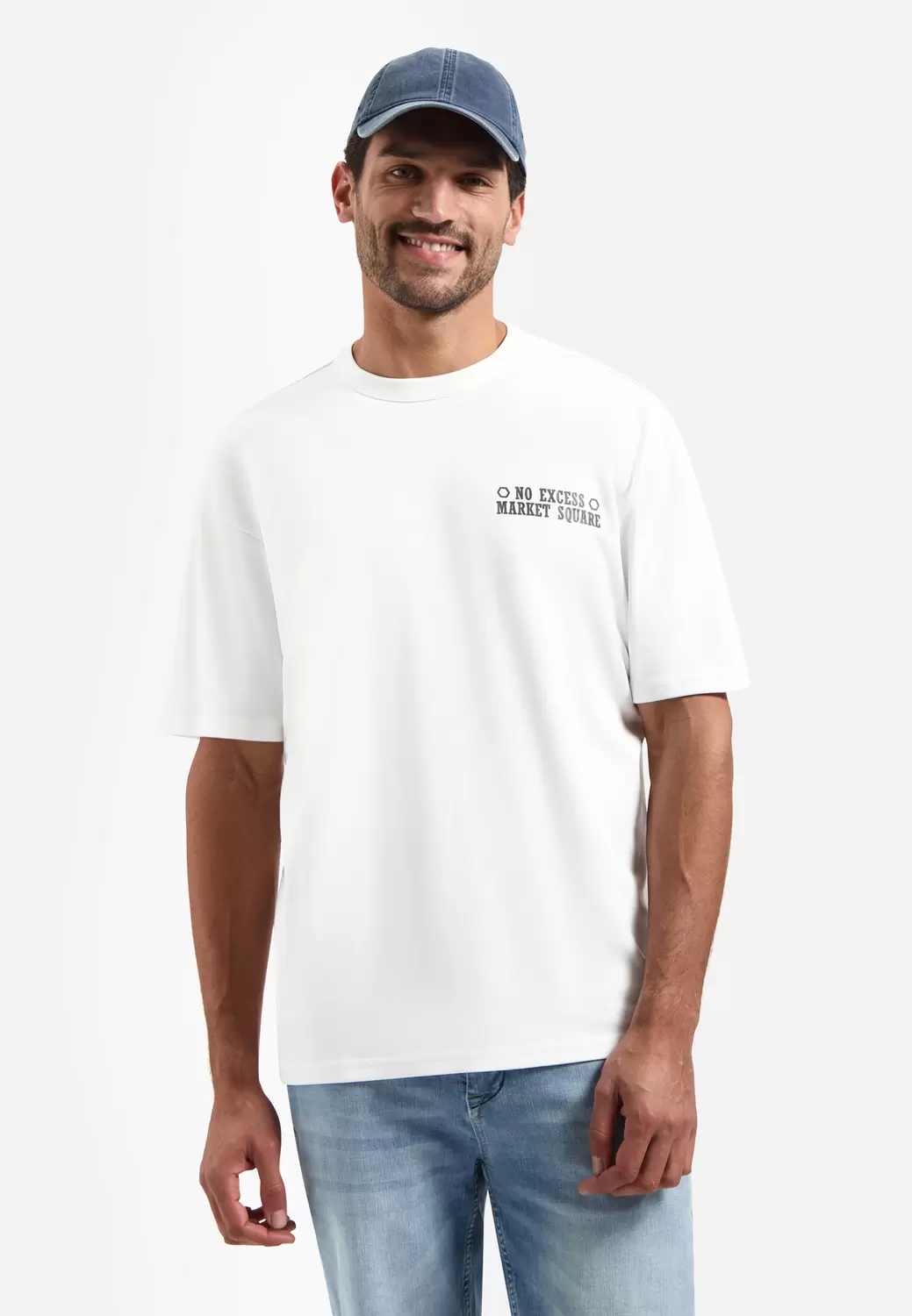 T-Shirt Crewneck Solid Heavy Interl male