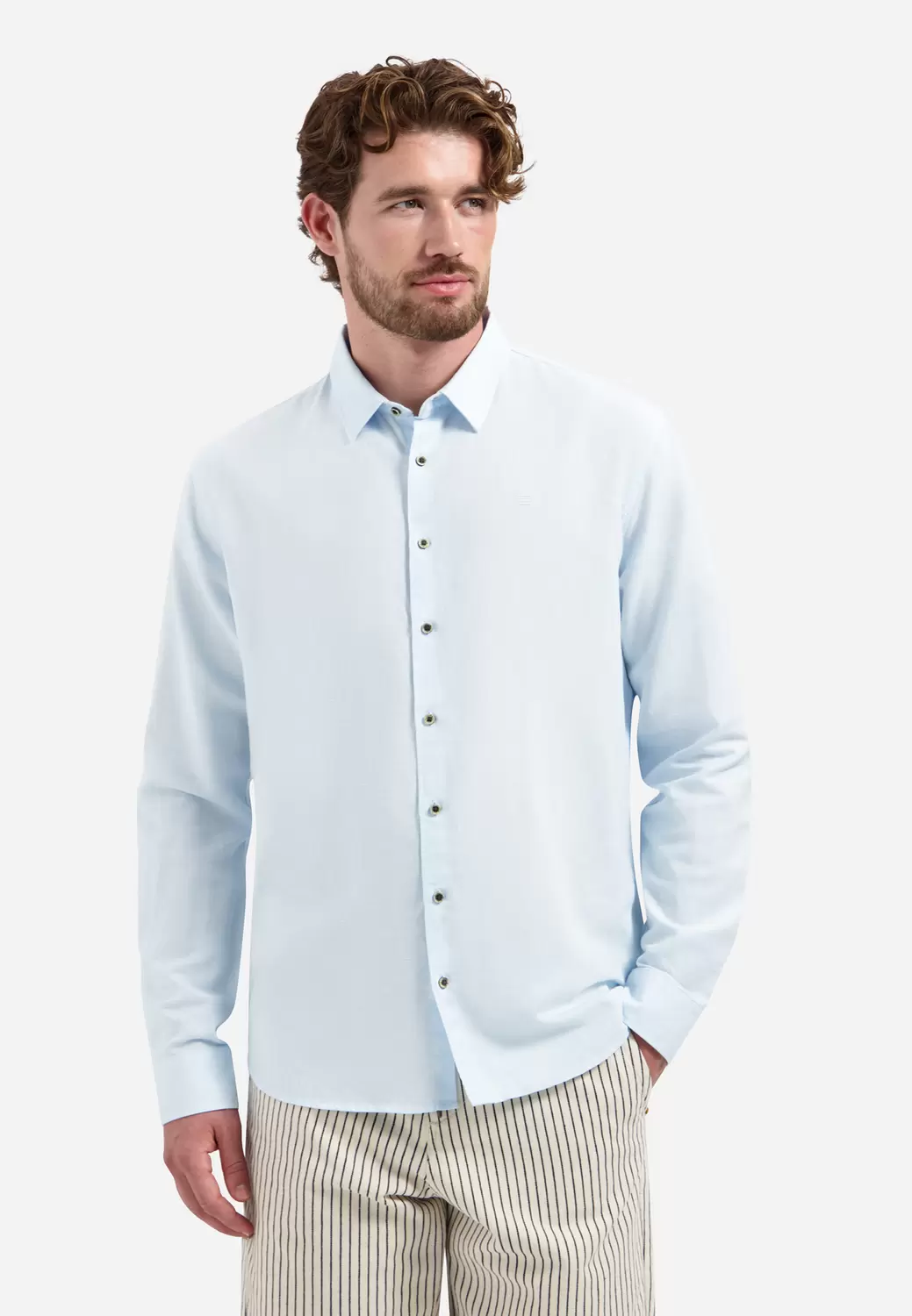 Shirt With Linen