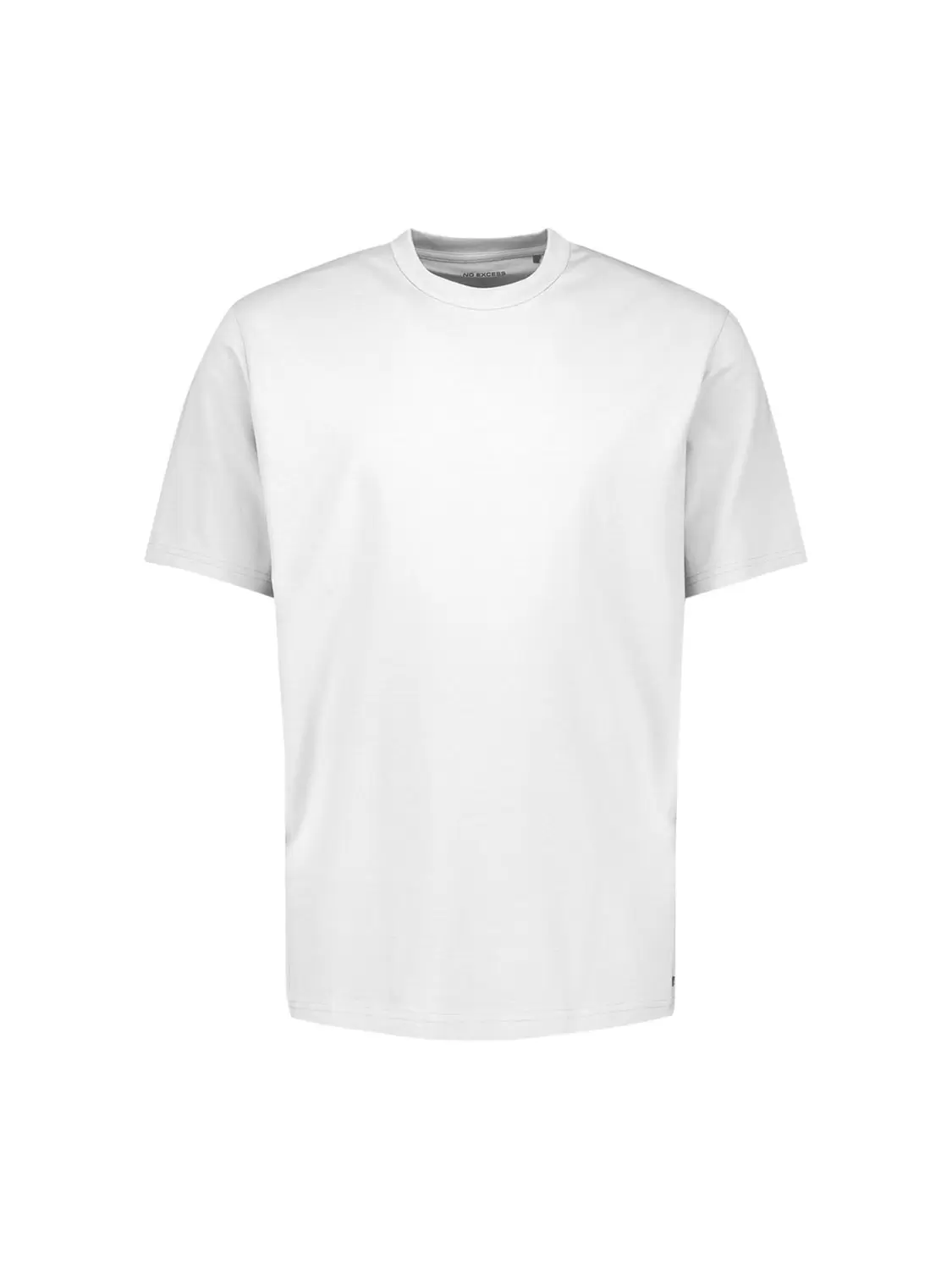 T-Shirt Crewneck Solid Basic Stretc