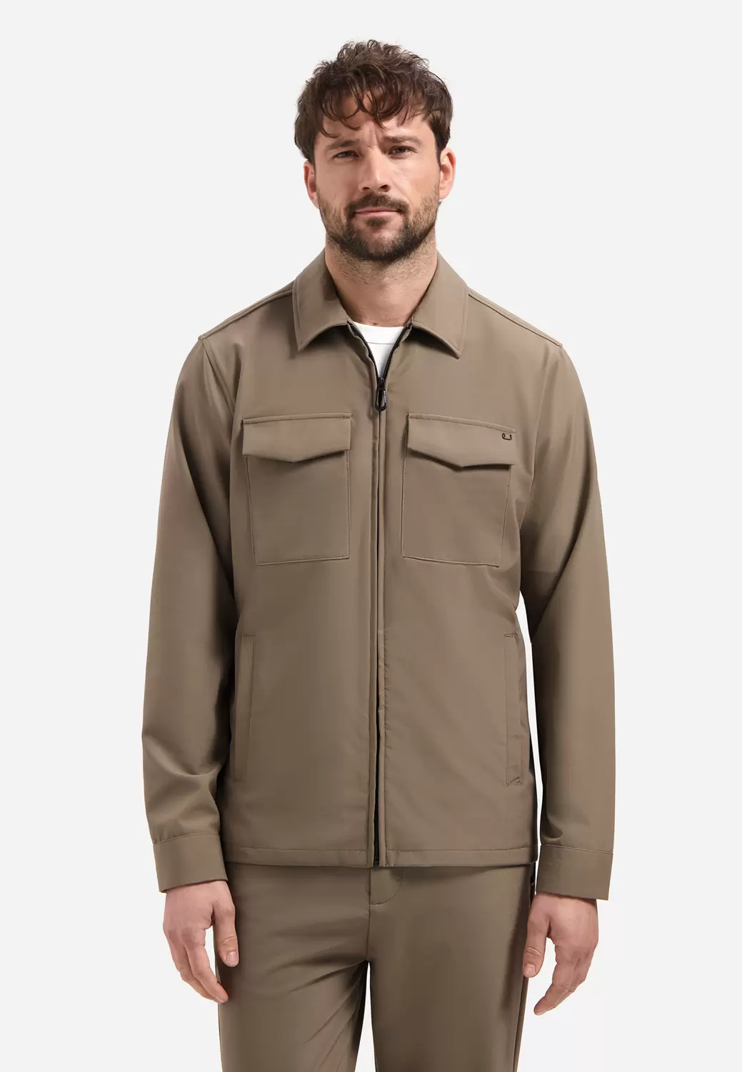 Overshirt Full Zipper Stretch Sedoc