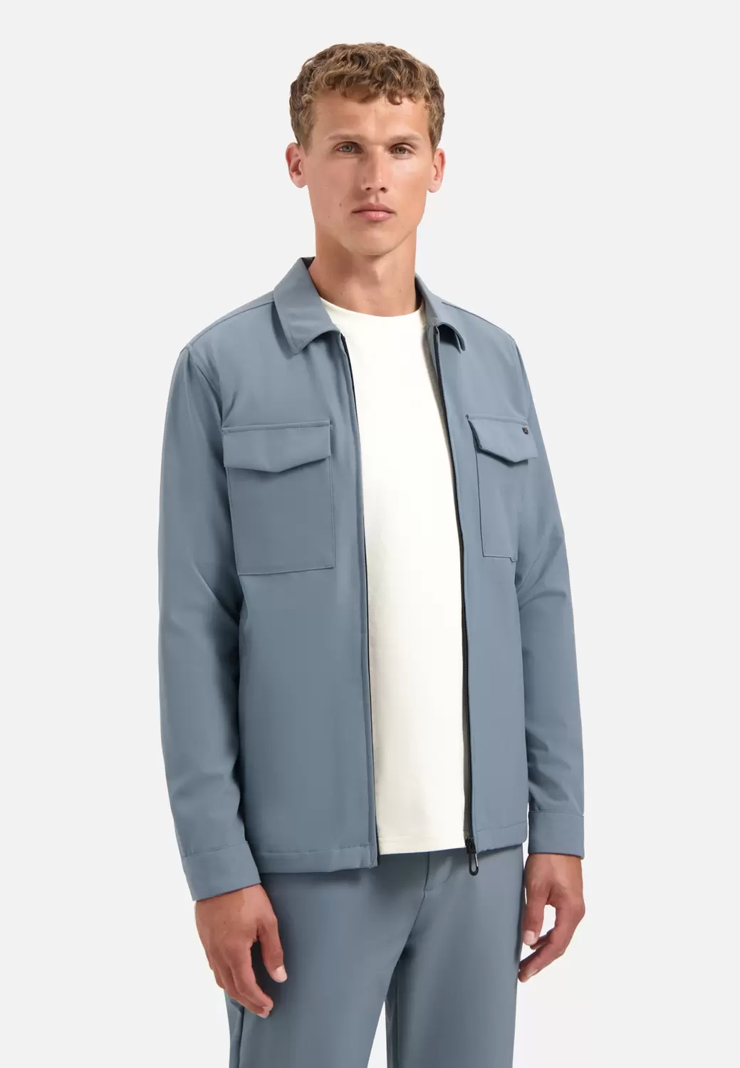 Overshirt Full Zipper Stretch Sedoc