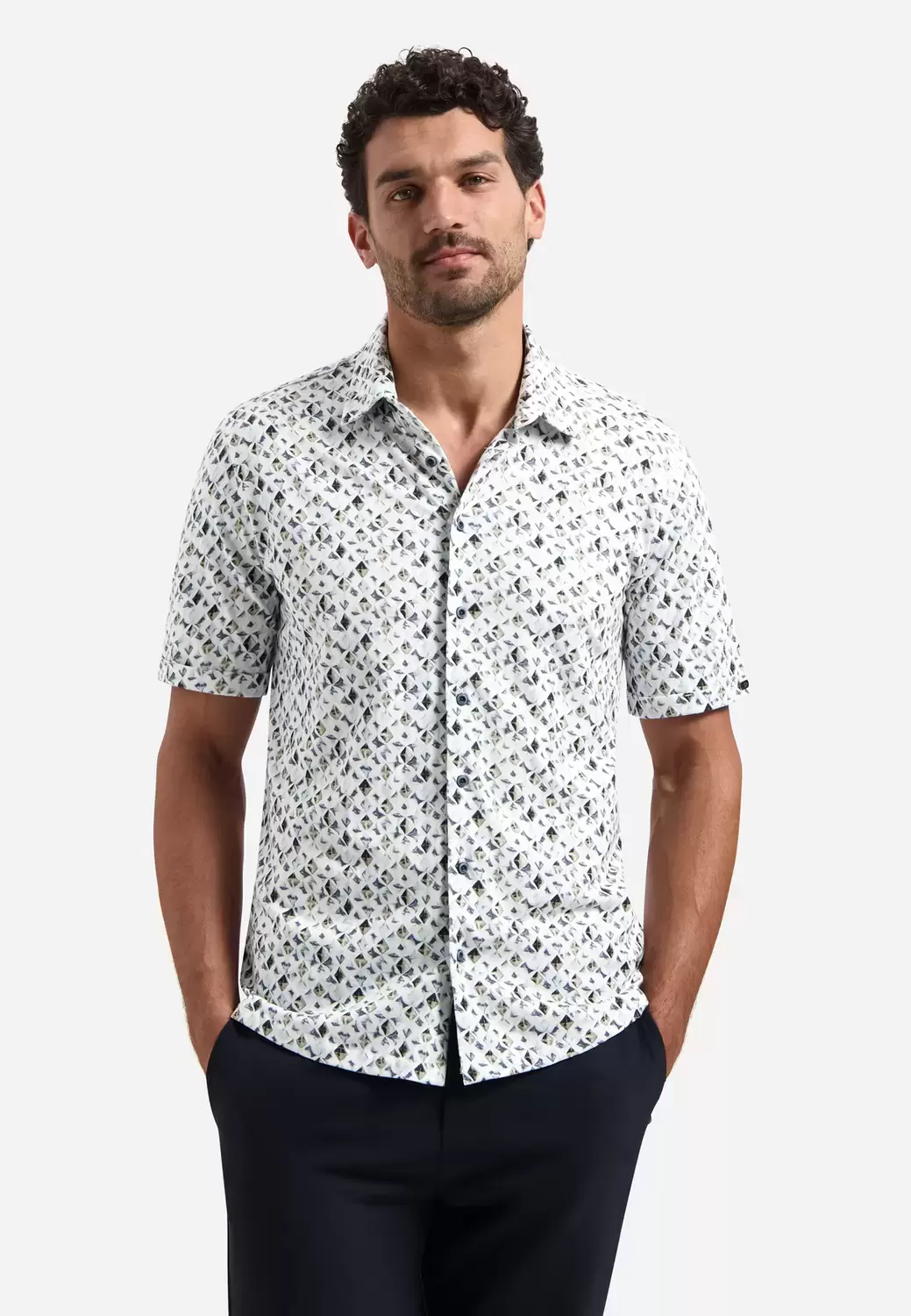 Hirt hort leeve Jerey Allover P male