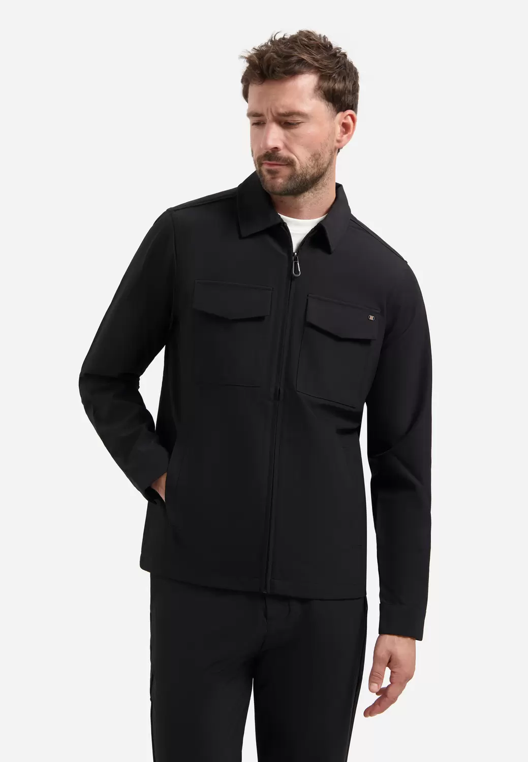 Overshirt Full Zipper Stretch Sedoc
