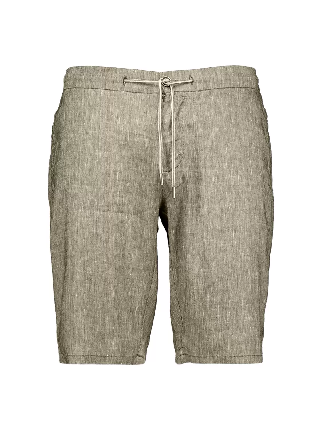 Short Chino With Linen