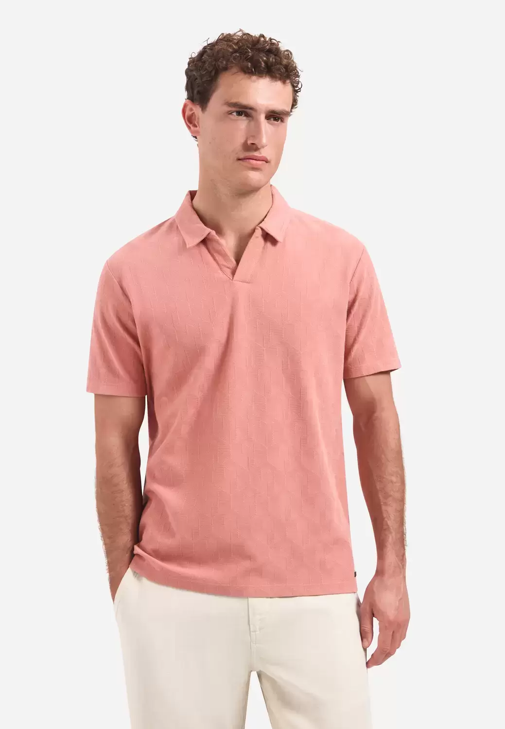 Polo Short Sleeve Jacquard
