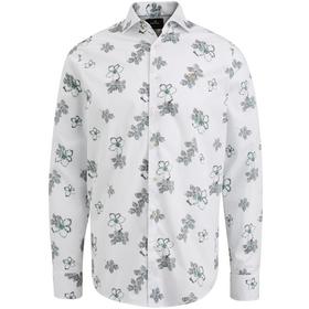 Long Sleeve Shirt Print on fine poplin stretch