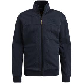 Zip jacket jacquard interlock sweat