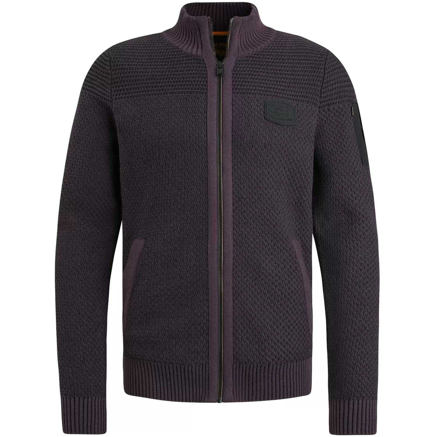 Zip jacket cotton structure
