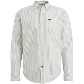Long Sleeve Shirt Striped Ctn Oxford