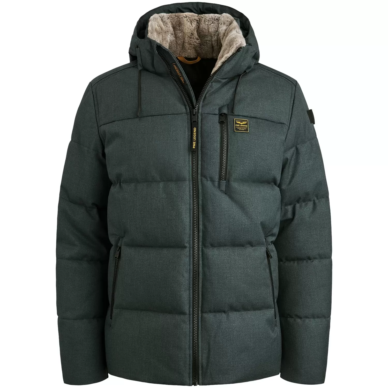 Semi long jacket YETCRAFT Melange