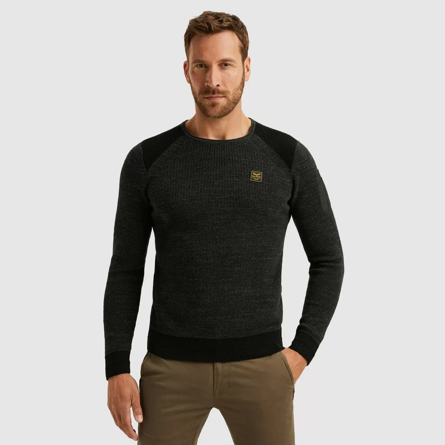 PULLOVER MIT FLIGHT-POCKET