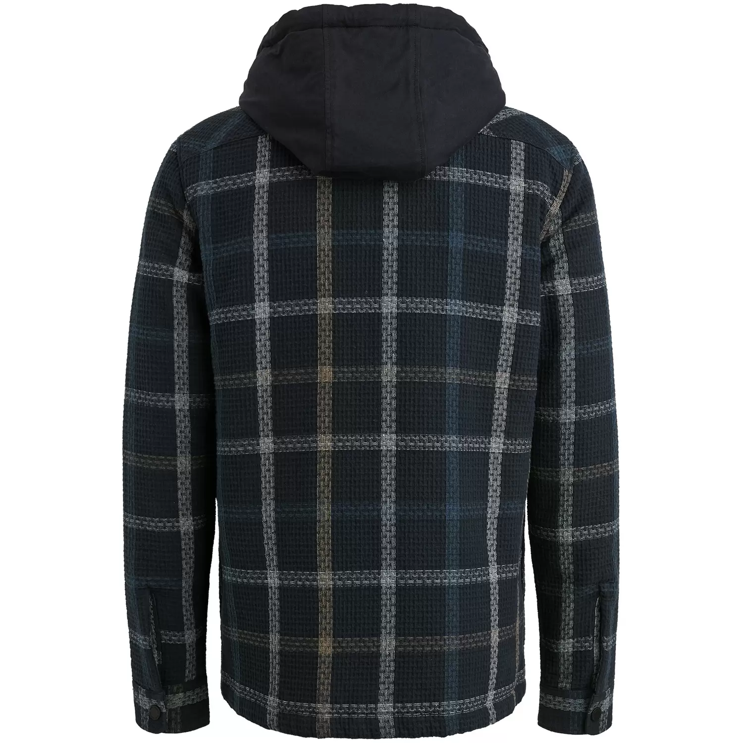 Window Check Hoody Shirtjacket
