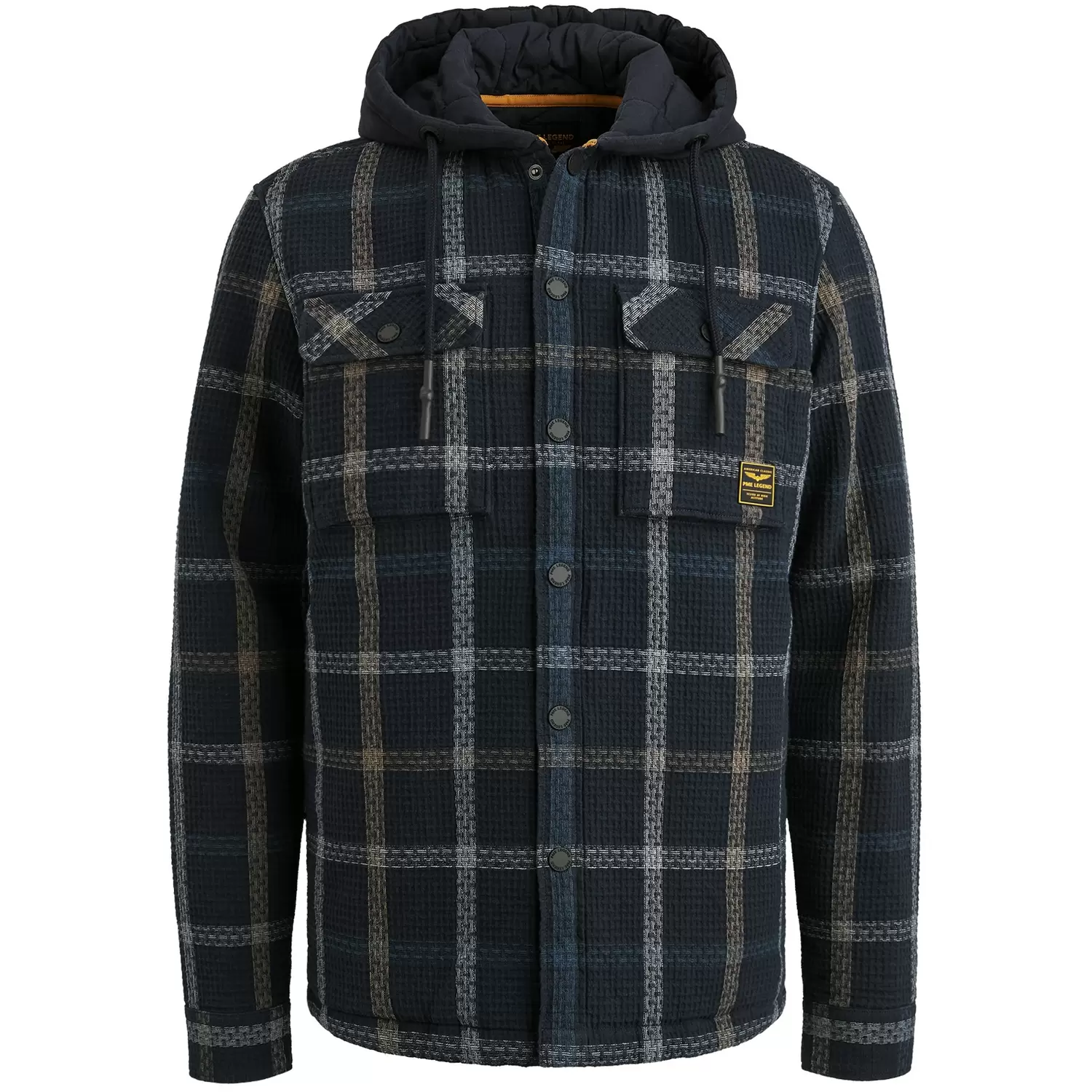 Window Check Hoody Shirtjacket 3