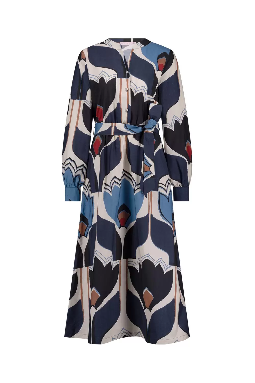 Marin tulip poplin dress