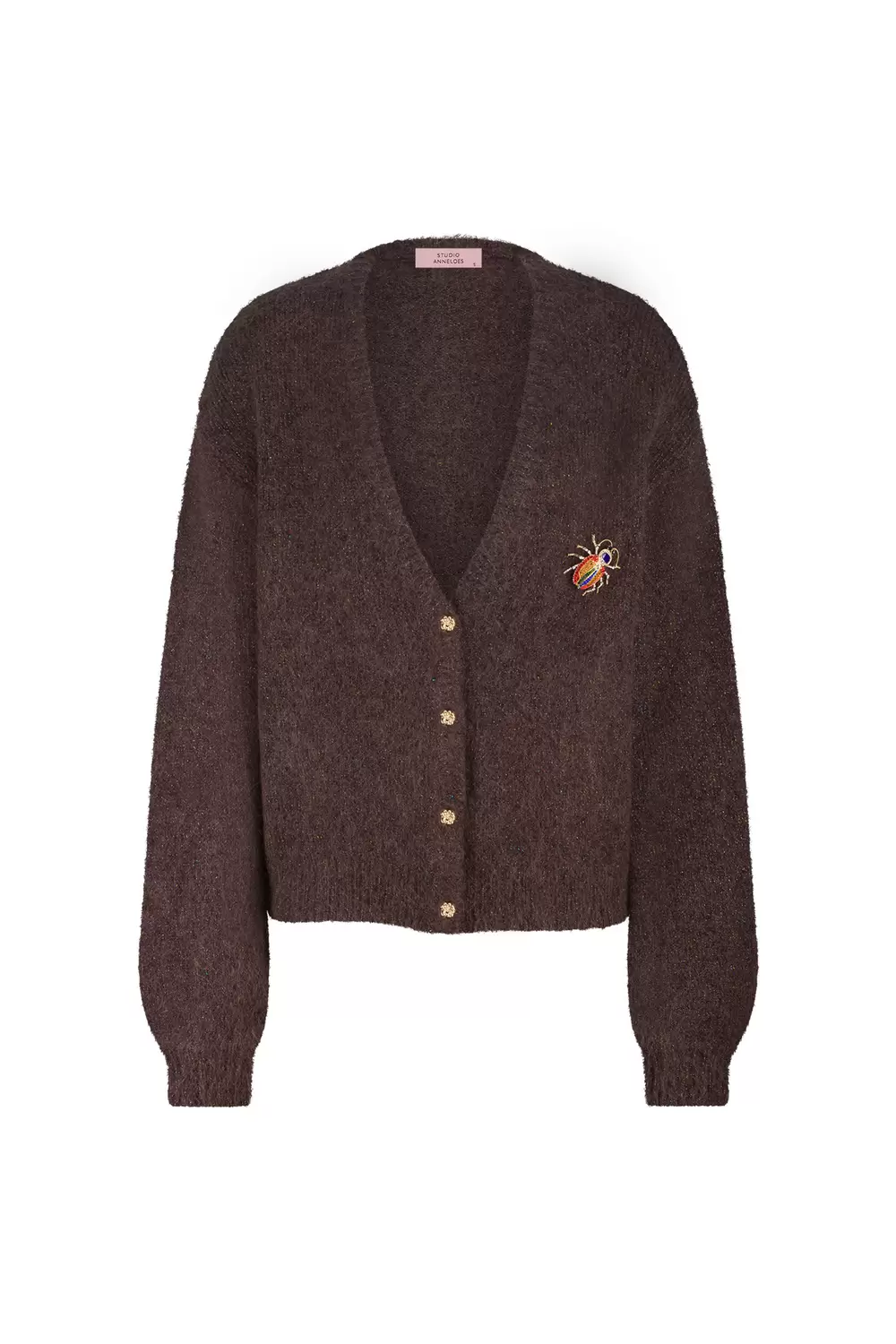 Feddie lurex cardigan