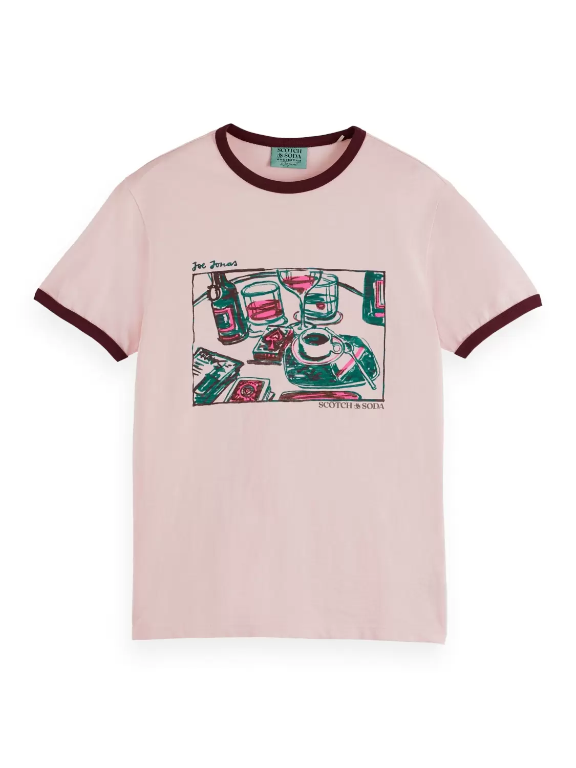 JOE JONAS X SCOTCH SODA RINGER T-S