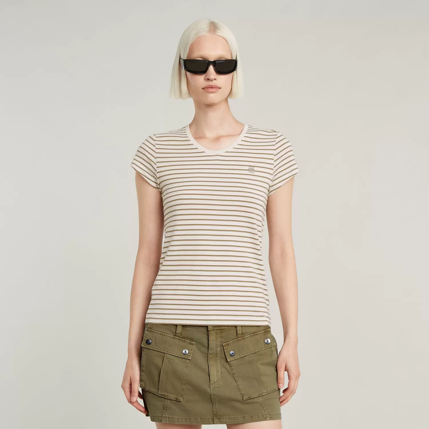Stripe eyben slim v t 2.0 wmn