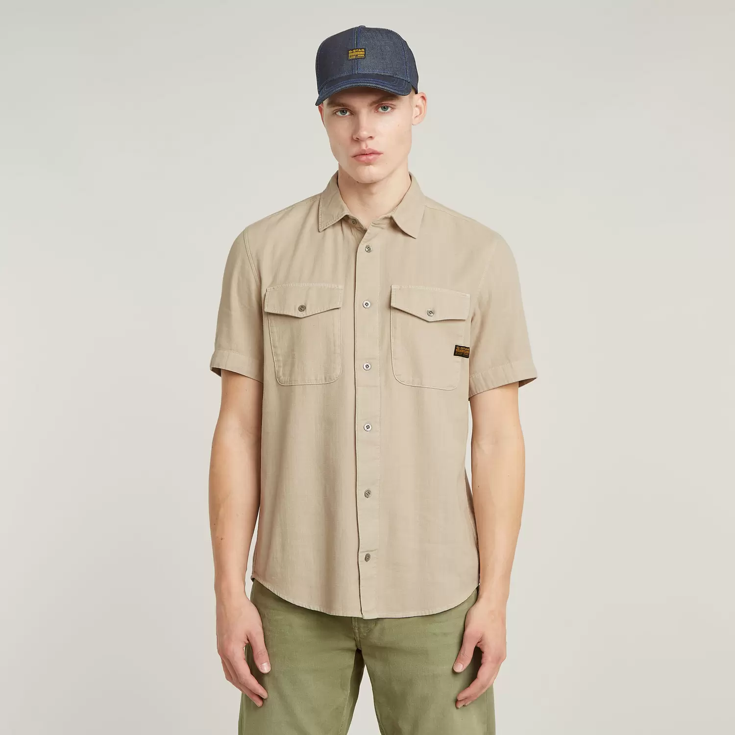 Marine Slim Shirt s-s