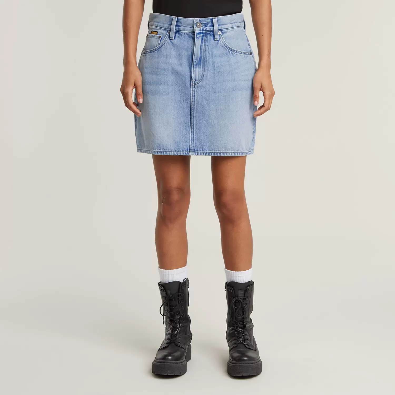 Viktoria Short Skirt Clean Edge wmn female