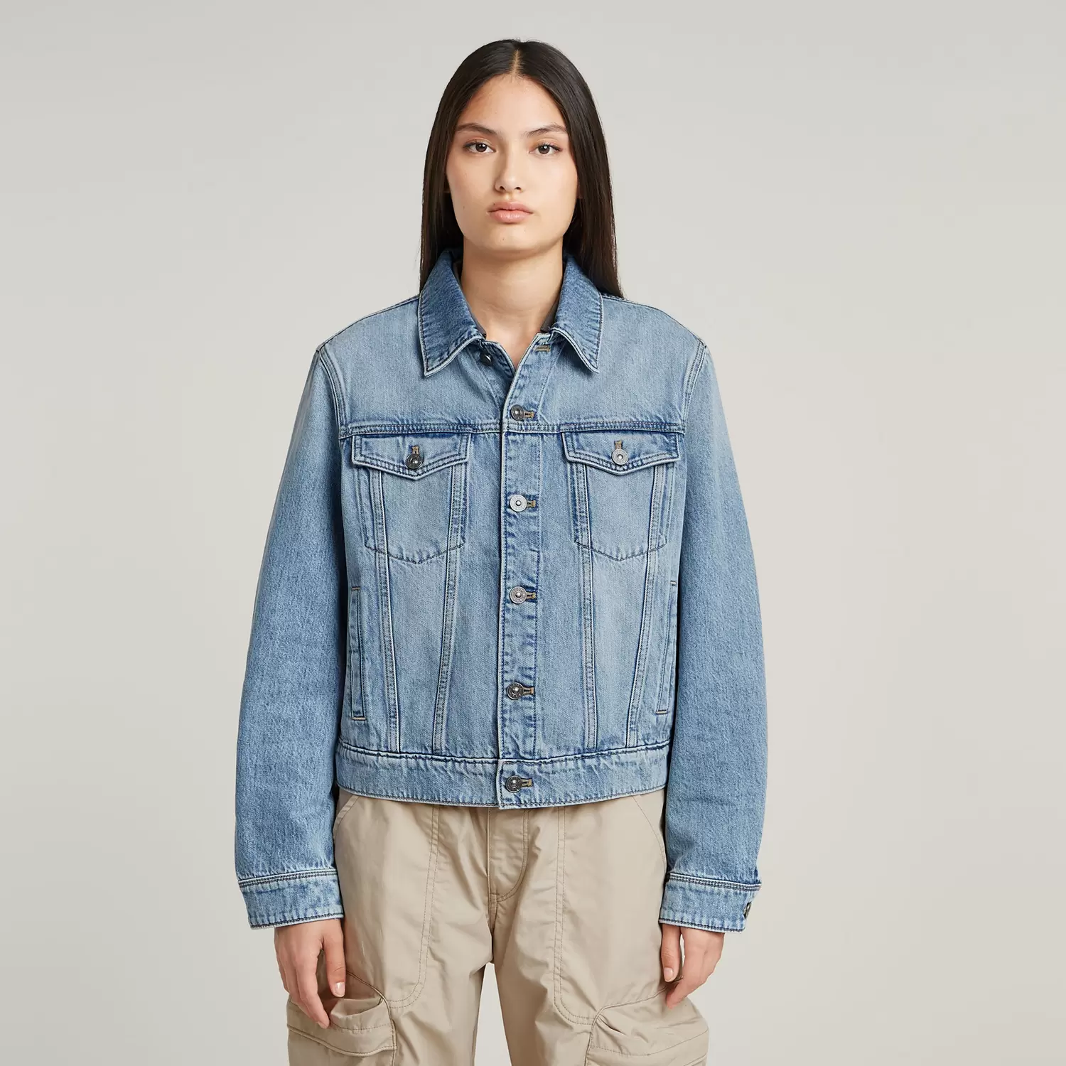 True Denim Jacket wmn female