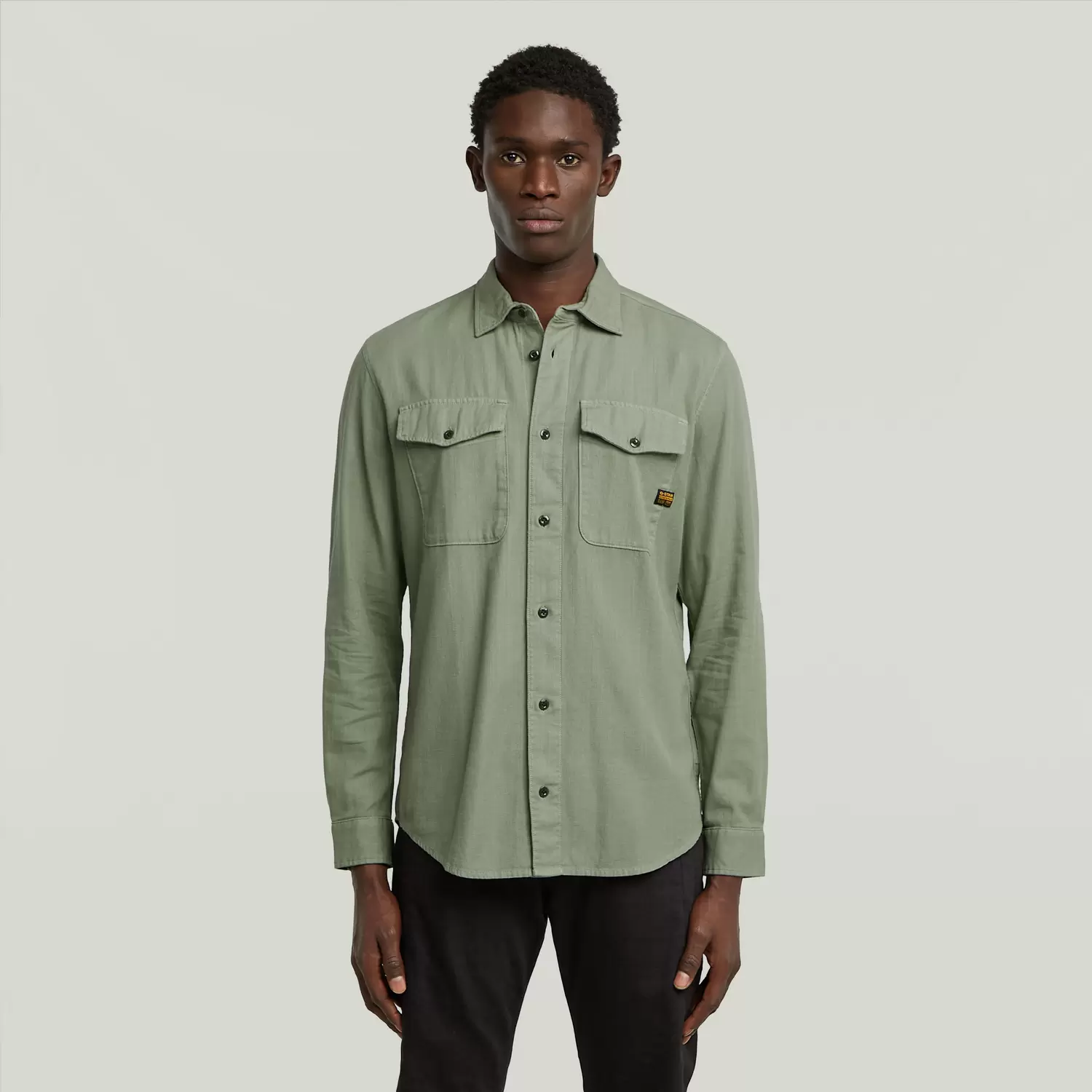 Marine Slim Shirt l-s
