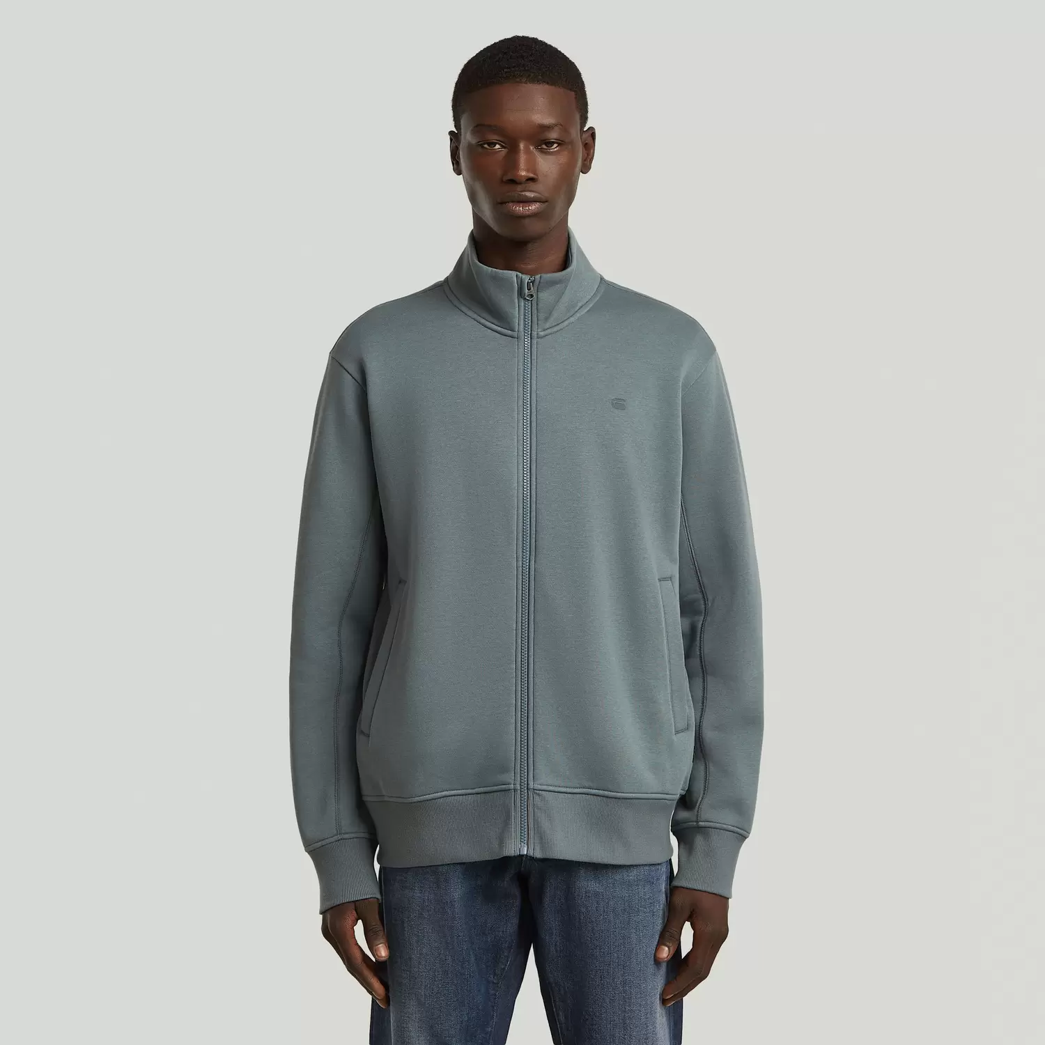Track jacket sw l-s male