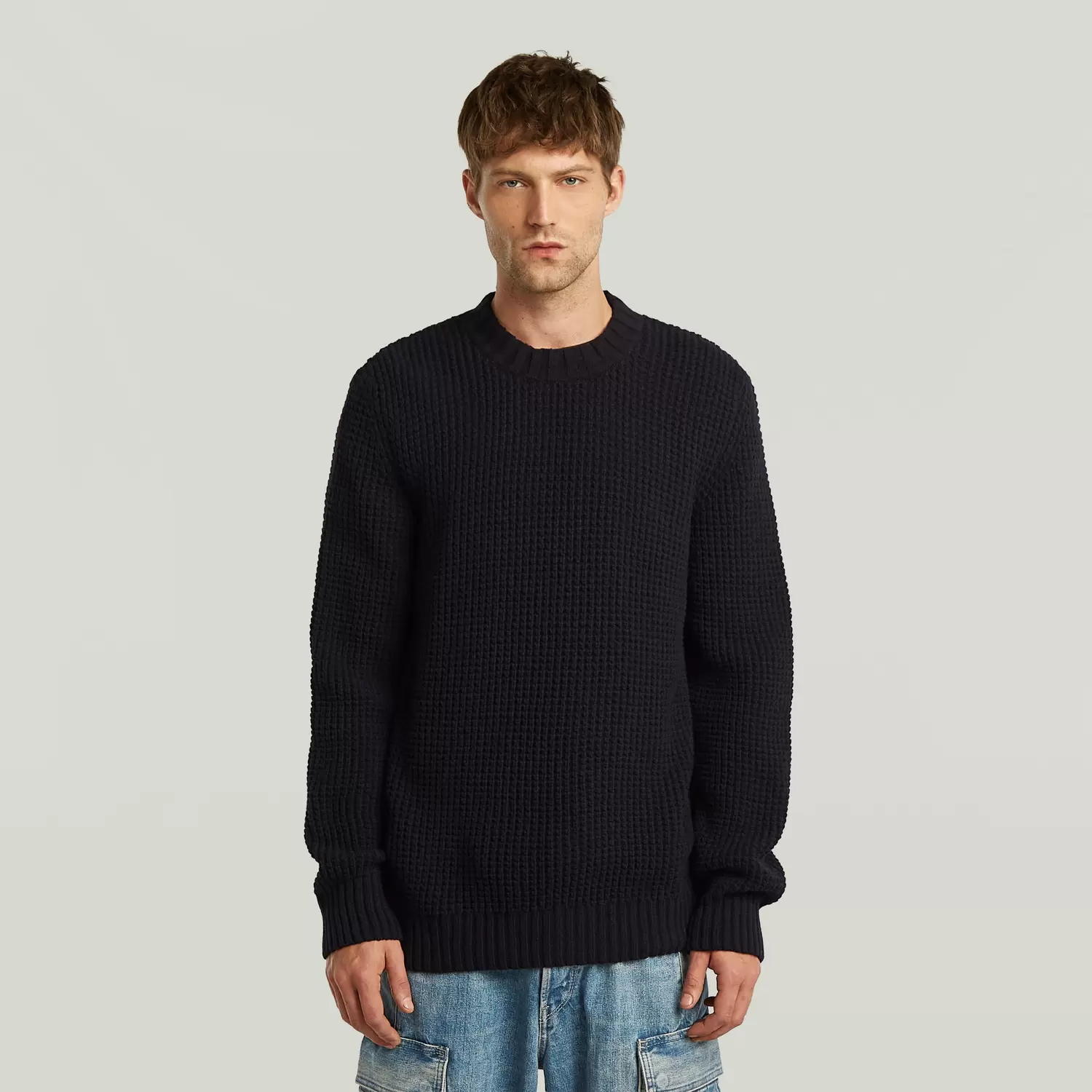Chunky r knit male