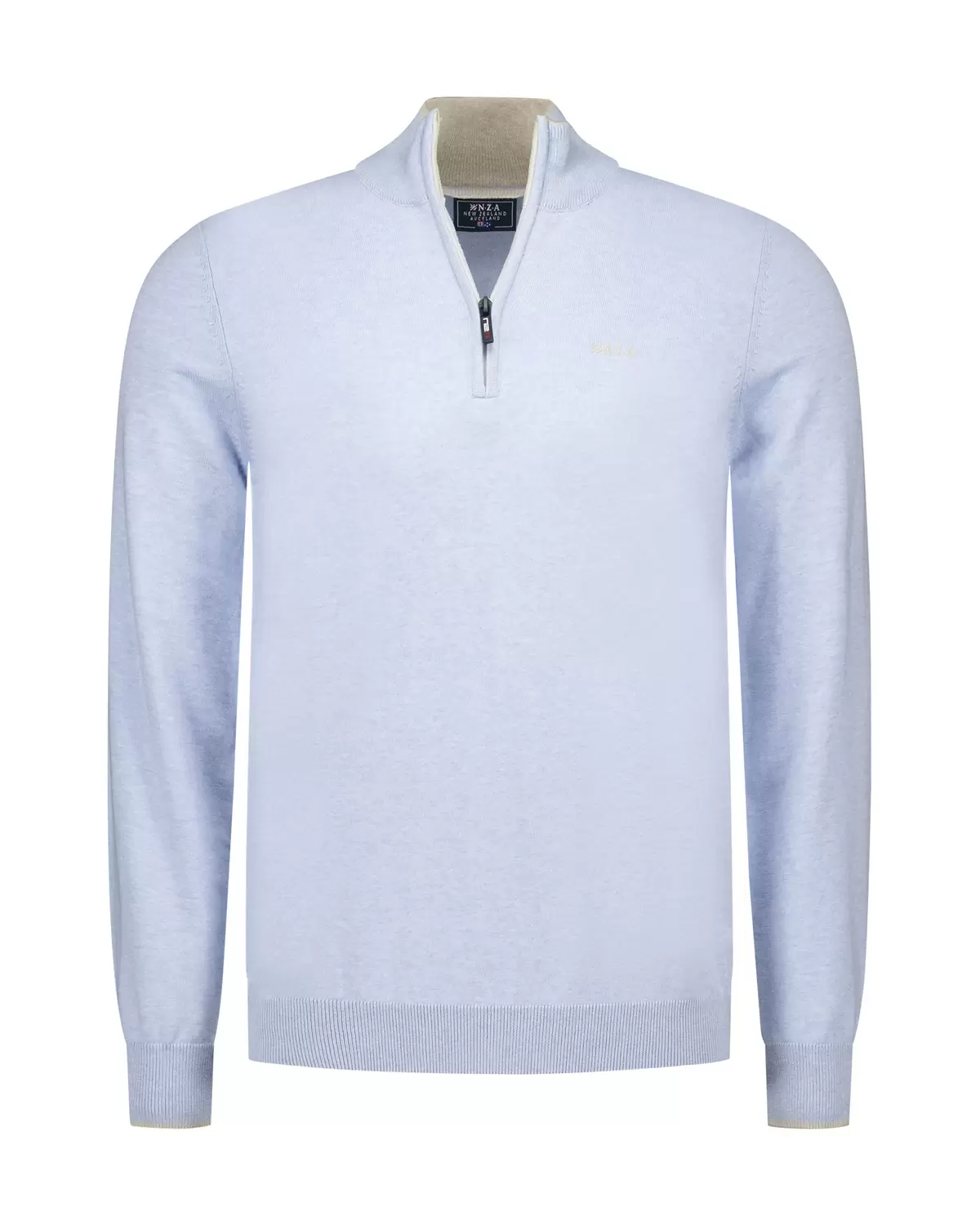 Pullover half zip - 2641/CITY BLUE MELANGE