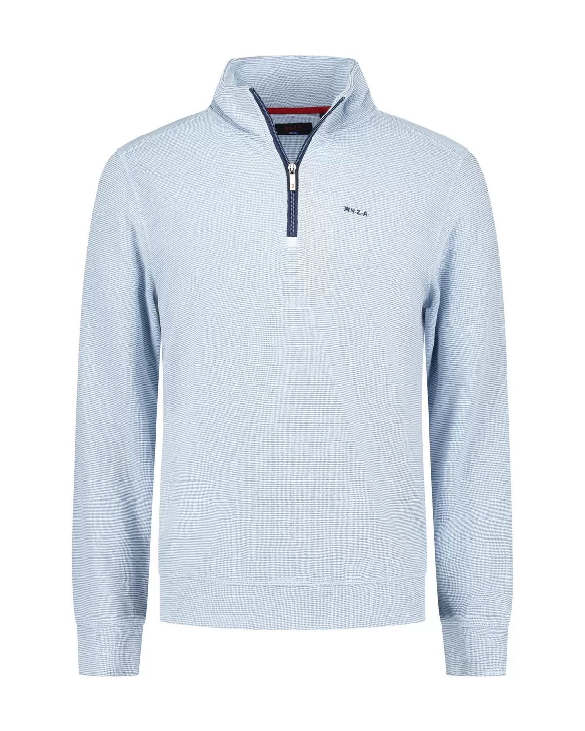 SWEAT HALF ZIP - 1691/ICE BLUE
