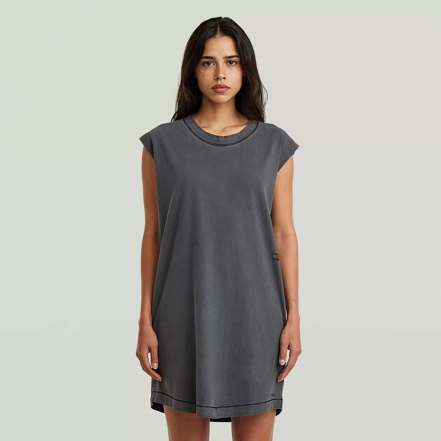 Washed s-l t dress female