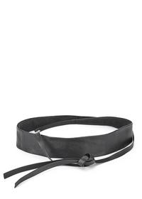 Tailleng?rtel aus Leder - 4688/schwarz