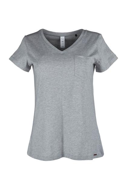 Da. Shirt kz. A. - 1584/pepple grey melange