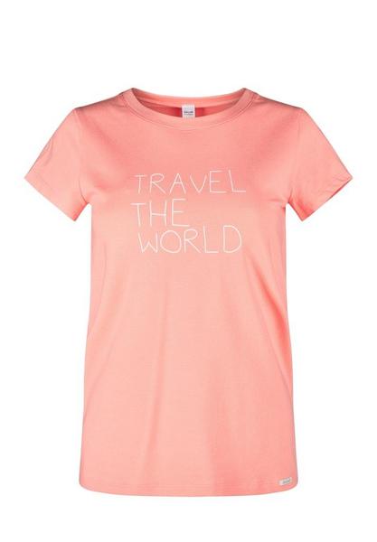 Da. Shirt kz. A. - 7166/coral rose