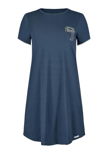 Da. Sleepshirt kz. A. - 5495/midnight navy