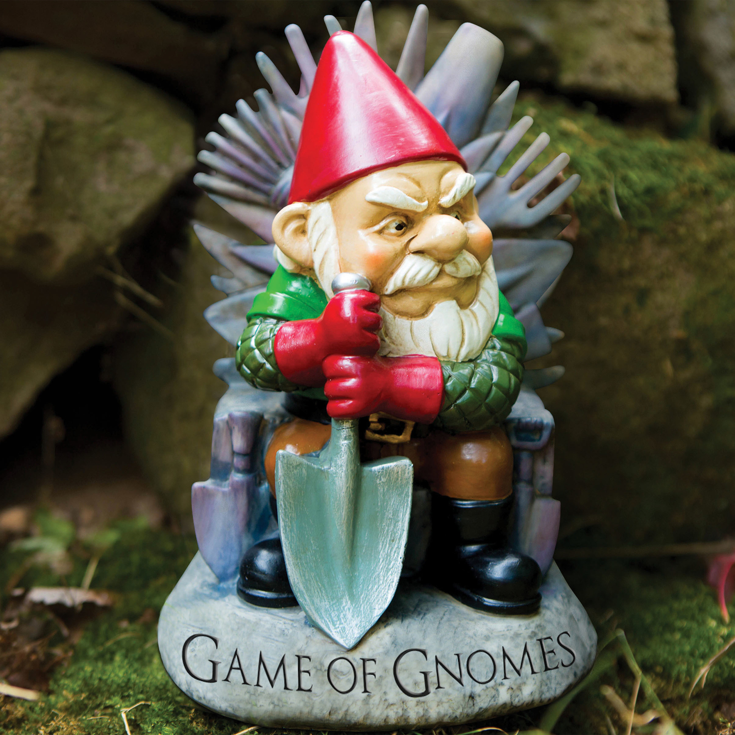 Hungover Gartenzwerg lustig ausgefallen witzig Gnome
