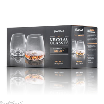 Whiskeygläser Final Touch Whiskygläser Whiskey Tumbler Genießer im 2er Set
