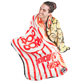 Kuscheldecke Popcorn Wohndecke Popcorntüte Sofadecke Popcorn-Tüte Sofa Couch
